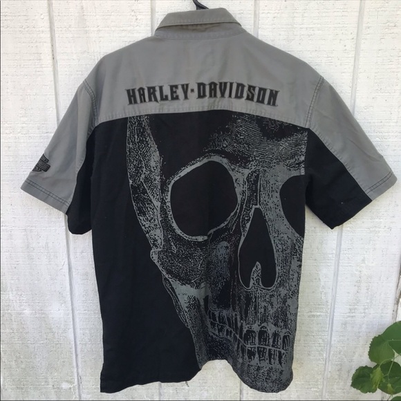 Harley-Davidson Other - Vintage mens Harley Davidson button down shirt